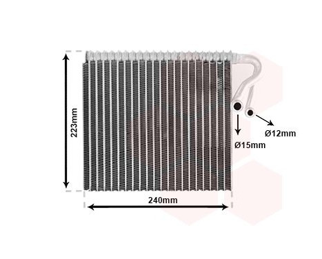 Evaporator, air conditioning, Image 2