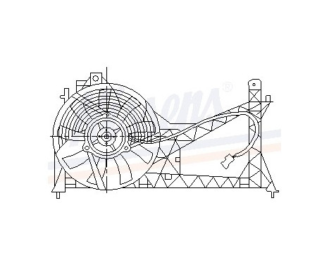 Fan, A/C condenser