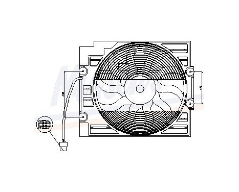 Fan, A/C condenser