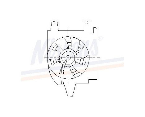 Fan, A/C condenser