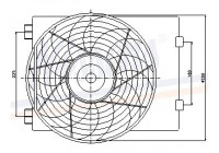 Fan, A/C condenser