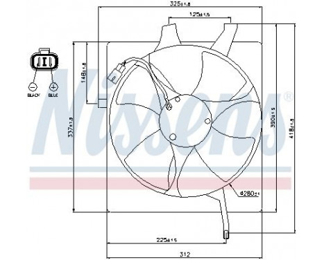 Fan, A/C condenser, Image 2