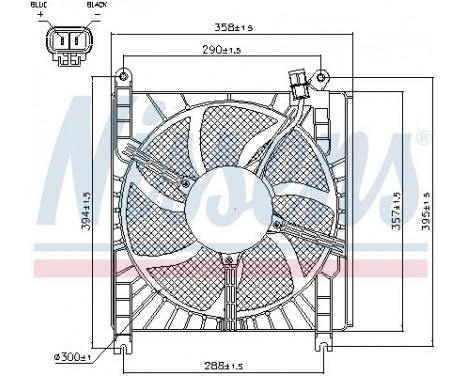 Fan, A/C condenser, Image 2