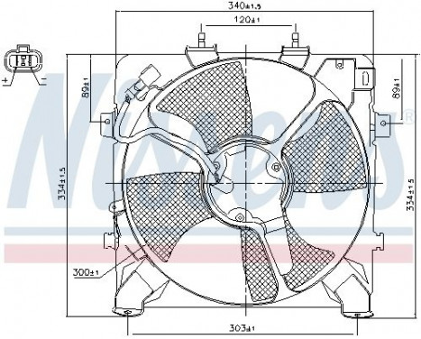 Fan, A/C condenser, Image 2