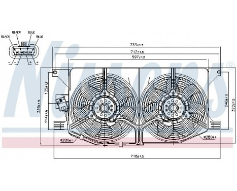 Fan, A/C condenser, Image 2