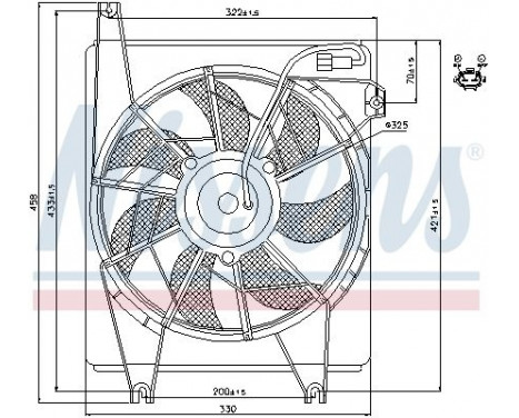 Fan, A/C condenser, Image 2