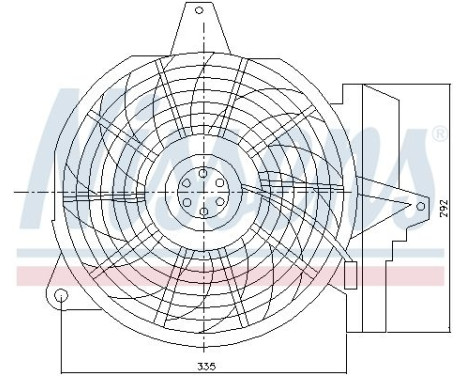 Fan, A/C condenser, Image 2