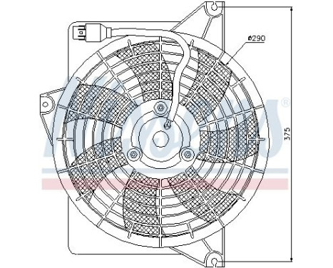 Fan, A/C condenser, Image 2