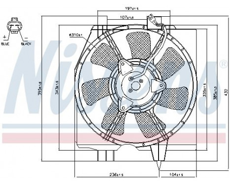 Fan, A/C condenser, Image 2