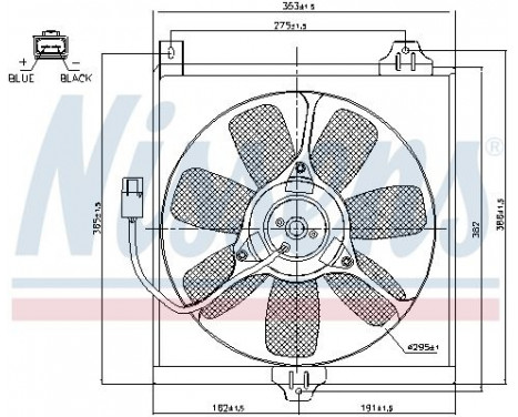 Fan, A/C condenser, Image 2