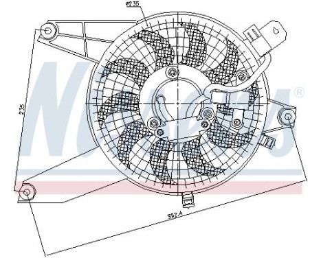 Fan, A/C condenser, Image 2