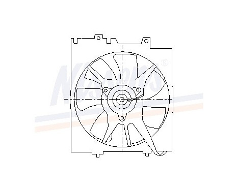 Fan, A/C condenser