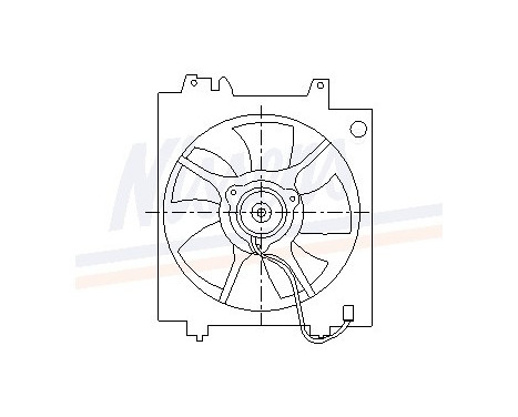 Fan, A/C condenser