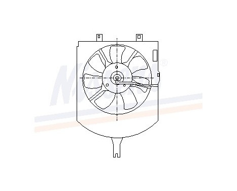 Fan, A/C condenser