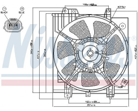 Fan, A/C condenser, Image 2