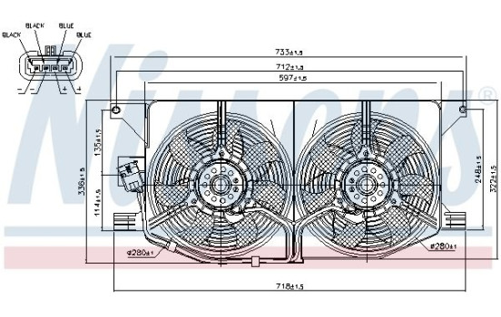 Fan, A/C condenser, Image 2