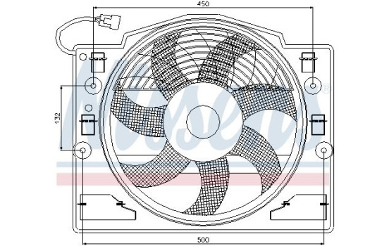 Fan, A/C condenser, Image 2