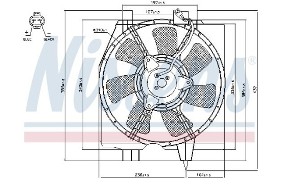 Fan, A/C condenser, Image 2