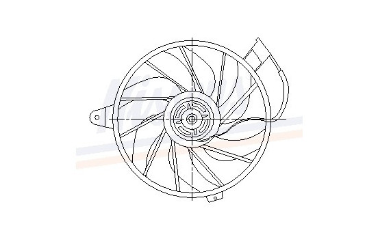 Fan, A/C condenser