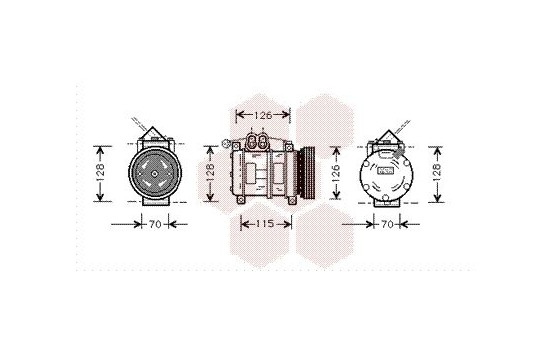 Compressor, air conditioning, Image 2