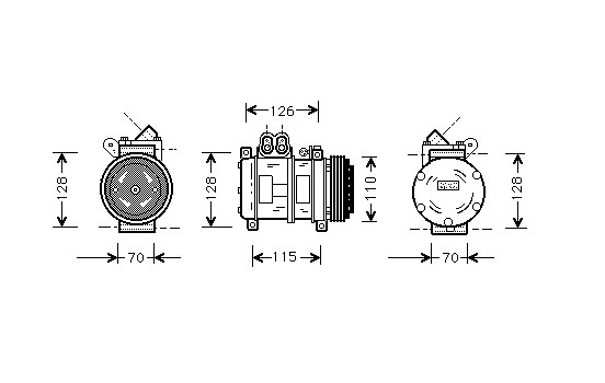 Compressor, air conditioning