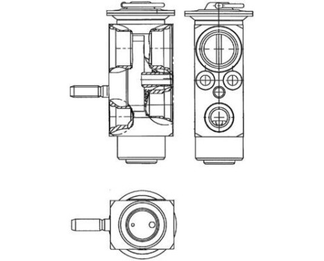 Expansion Valve, air conditioning BEHR *** PREMIUM LINE ***, Image 2