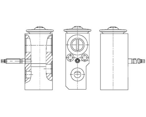 Expansion Valve, air conditioning BEHR *** PREMIUM LINE ***