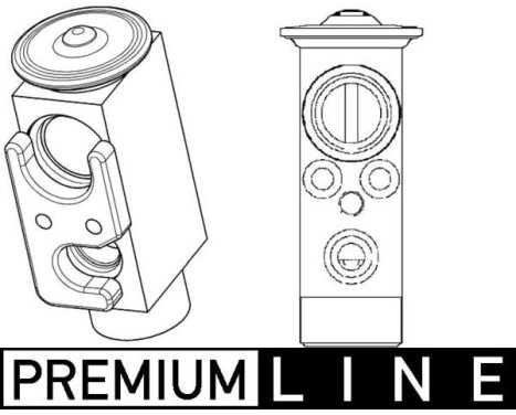 Expansion Valve, air conditioning BEHR *** PREMIUM LINE ***