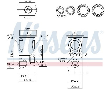 Expansion valve, air conditioning ** FIRST FIT **, Image 6