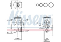 Expansion valve, air conditioning **FIRST FIT**