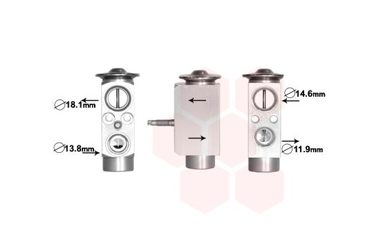 Expansion Valve, air conditioning *** IR PLUS ***, Image 2