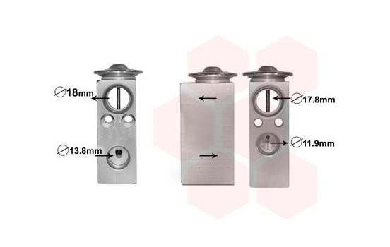 Expansion Valve, air conditioning *** IR PLUS ***, Image 2