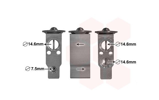 Expansion Valve, air conditioning *** IR PLUS ***, Image 2
