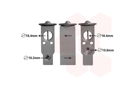 Expansion Valve, air conditioning *** IR PLUS ***, Image 2