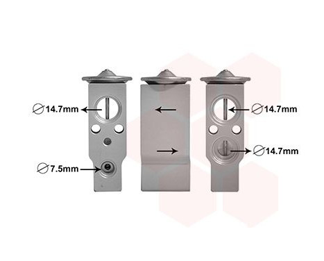 Expansion Valve, air conditioning *** IR PLUS ***, Image 2