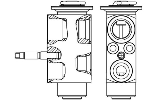 Expansion Valve, air conditioning PREMIUM LINE, Image 2