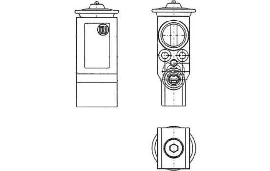 Expansion Valve, air conditioning PREMIUM LINE