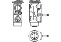 Expansion Valve, air conditioning PREMIUM LINE