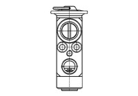 Expansion Valve, air conditioning PREMIUM LINE