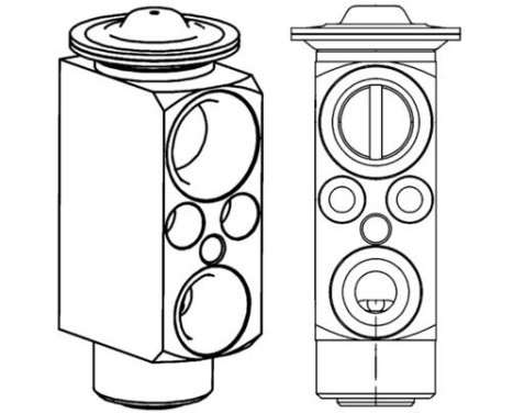 Expansion Valve, air conditioning PREMIUM LINE