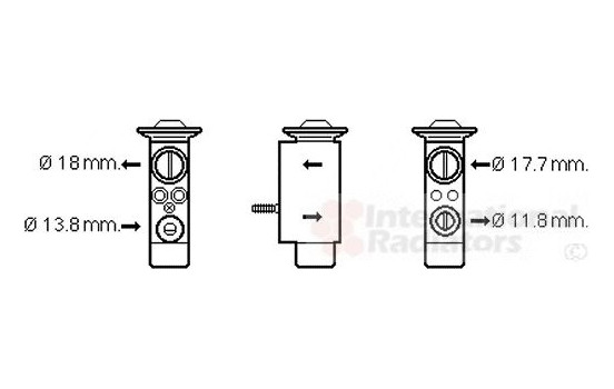 Expansion Valve, air conditioning, Image 2