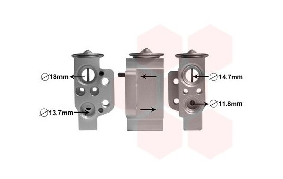Expansion Valve, air conditioning, Image 2