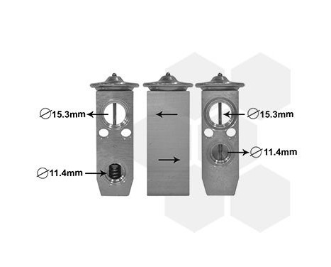 Expansion Valve, air conditioning, Image 2