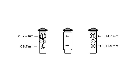 Expansion Valve, air conditioning