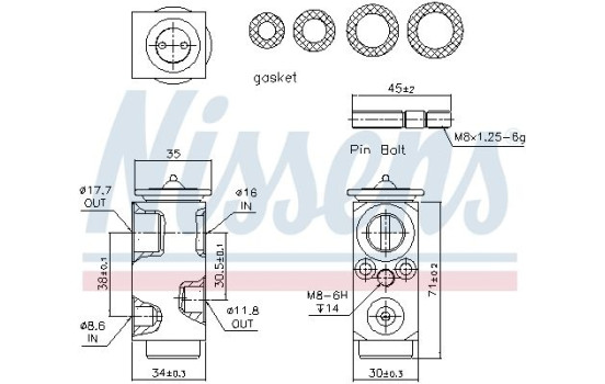 Expansion Valve, air conditioning, Image 6