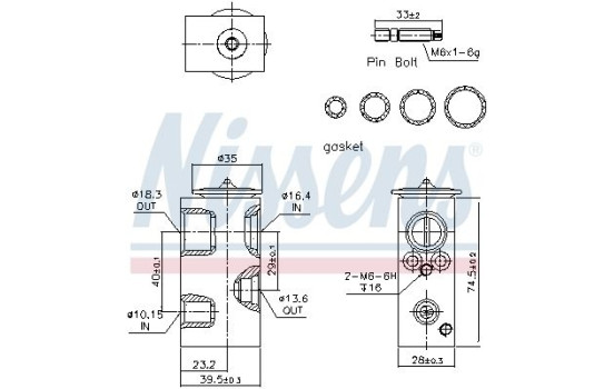 Expansion Valve, air conditioning, Image 6