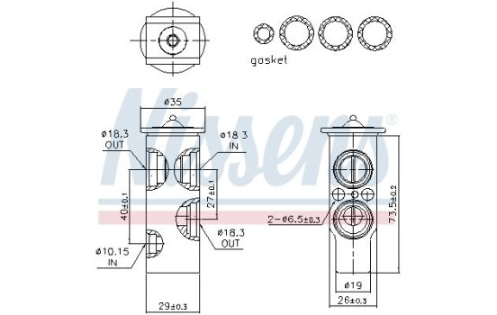 Expansion Valve, air conditioning, Image 6
