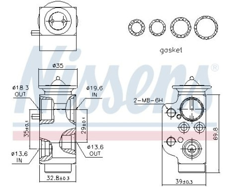 Expansion Valve, air conditioning, Image 6