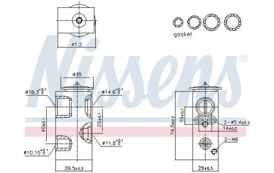 Expansion valve, air conditioning