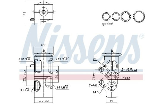 Expansion valve, air conditioning